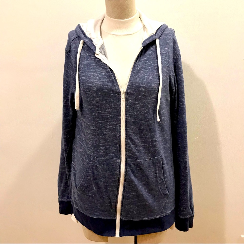 Hudson & Barrow zipper hooded sweater. Size S. Excellent used condition.